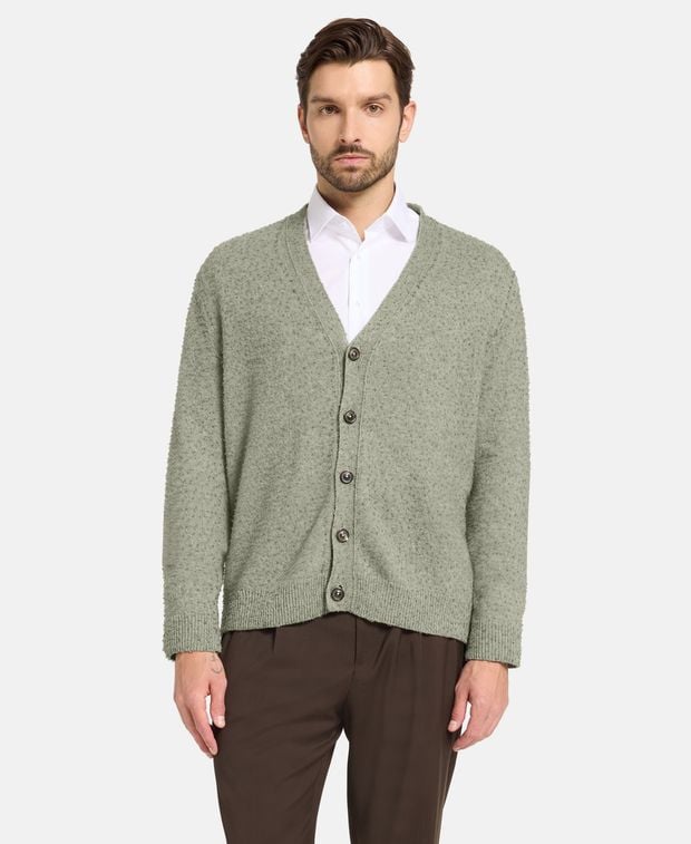 Maison Margiela Wool-blend cardigan