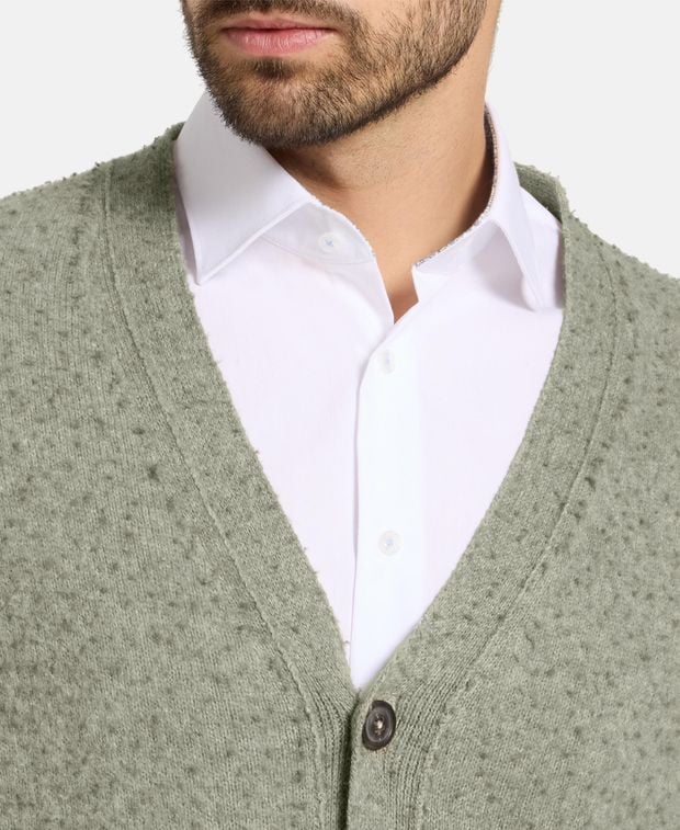 Maison Margiela Wool-blend cardigan