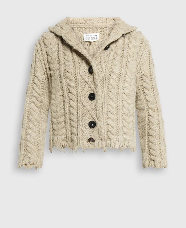 Maison Margiela Wool-blend cardigan