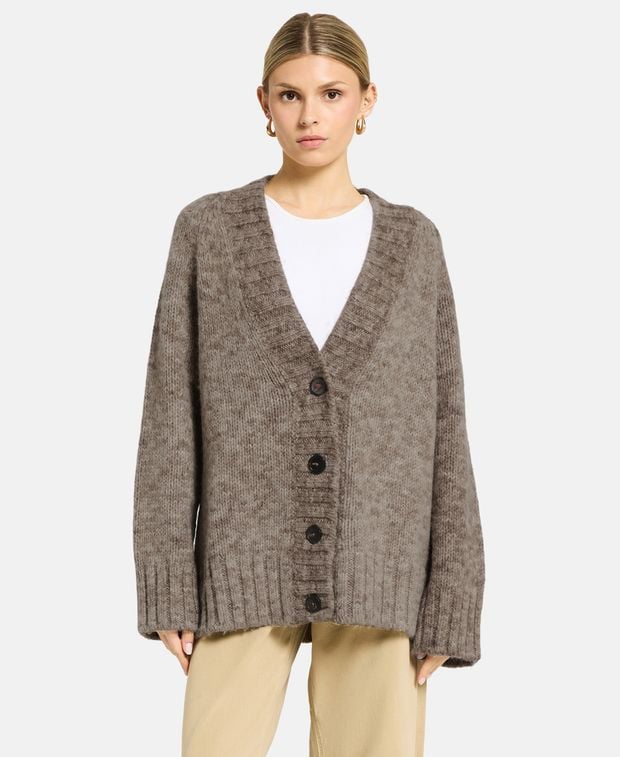 Maison Margiela Wool-blend cardigan