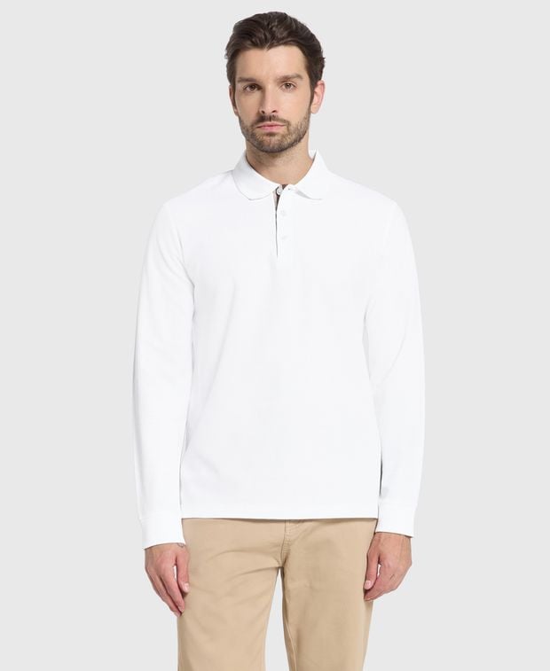 Burberry Long-sleeved polo shirt Hartford