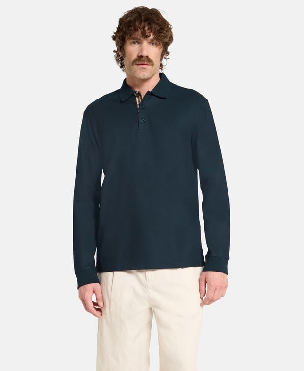 Burberry Long-sleeved polo shirt Hartford