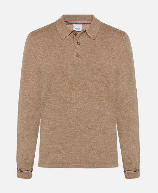Burberry Woolen long-sleeved polo Pace