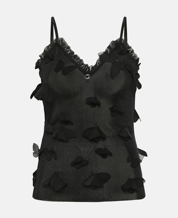 Coperni Top Butterflies Techno