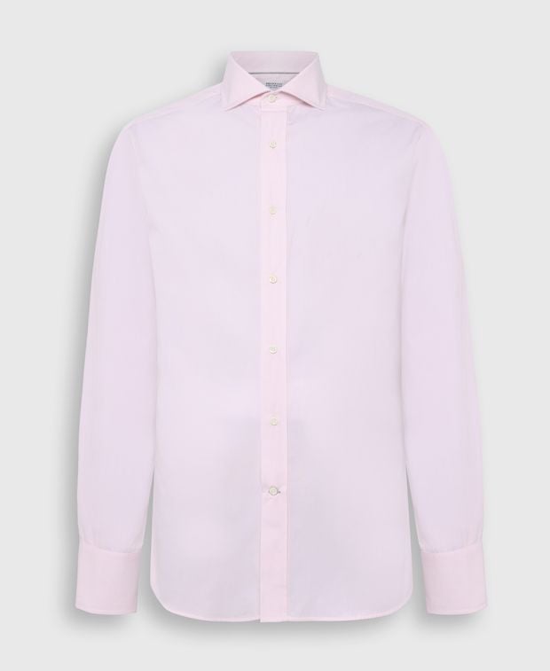 Brunello Cucinelli Long-sleeved shirt - slim fit
