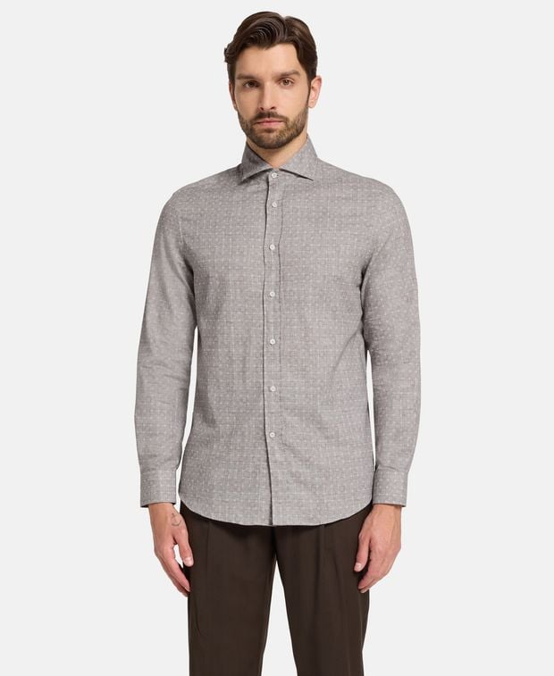 Brunello Cucinelli Long-sleeved shirt - easy fit