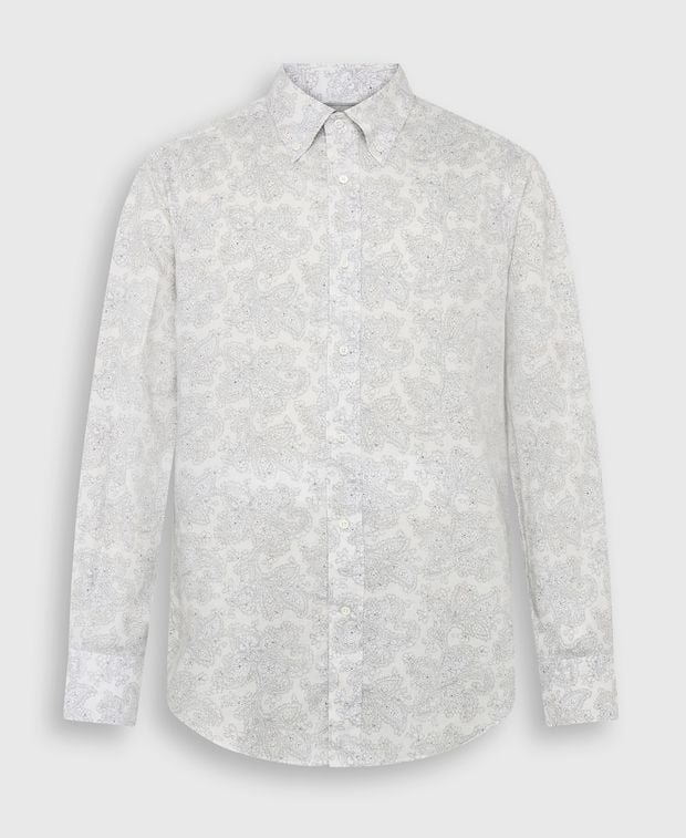 Brunello Cucinelli Long-sleeved shirt - slim fit