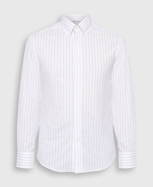 Brunello Cucinelli Long-sleeved shirt - slim fit