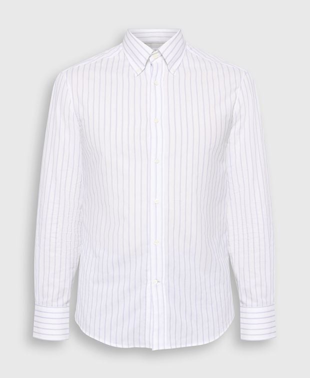 Brunello Cucinelli Long-sleeved shirt - slim fit