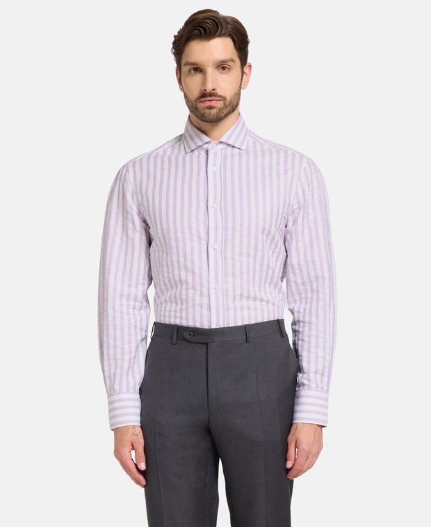 Brunello Cucinelli Long-sleeved shirt - slim fit