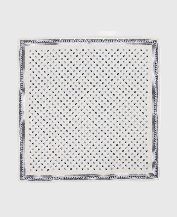 Brunello Cucinelli Silk pocket square