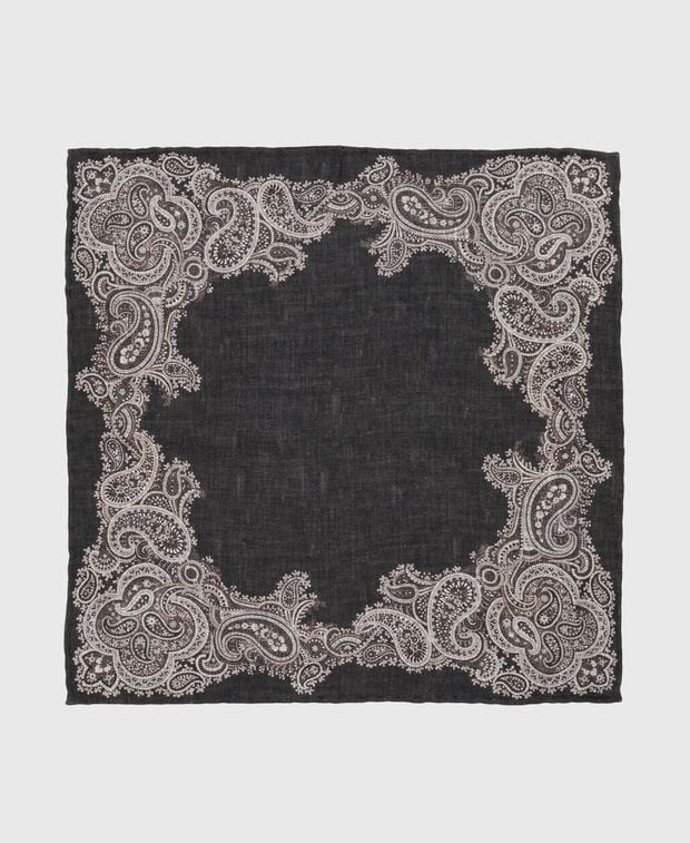 Brunello Cucinelli Silk pocket square