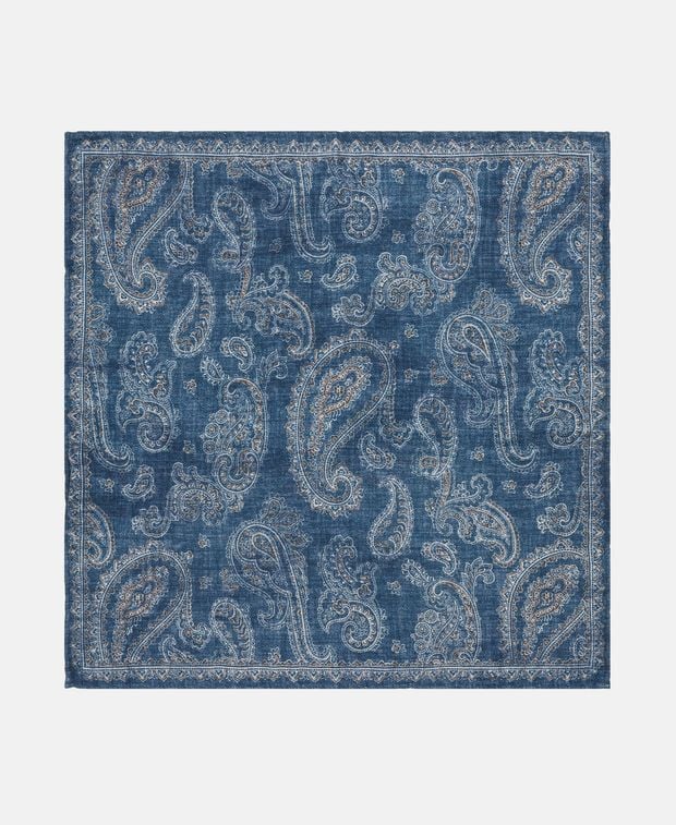 Brunello Cucinelli Silk pocket square