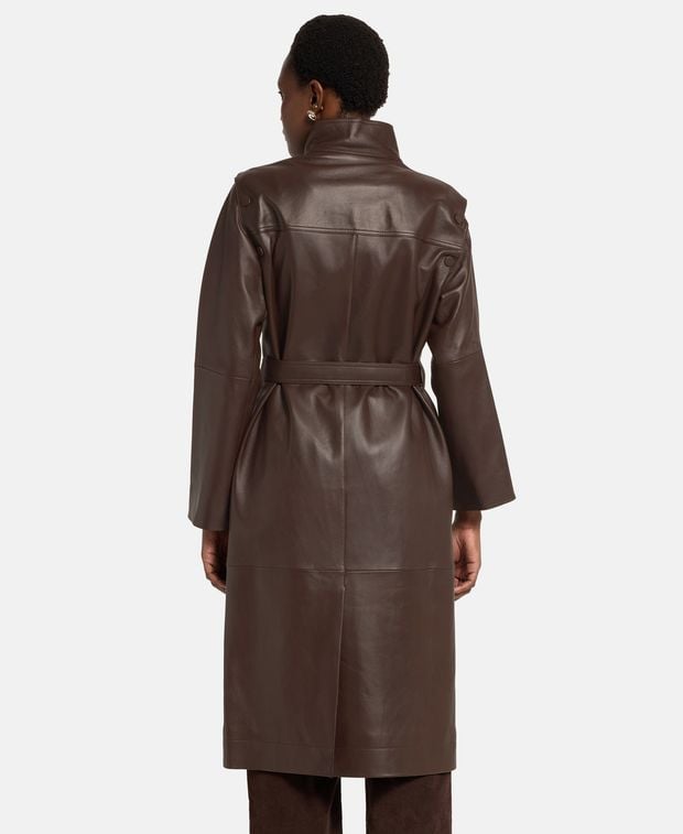 Yves Salomon Leather coat