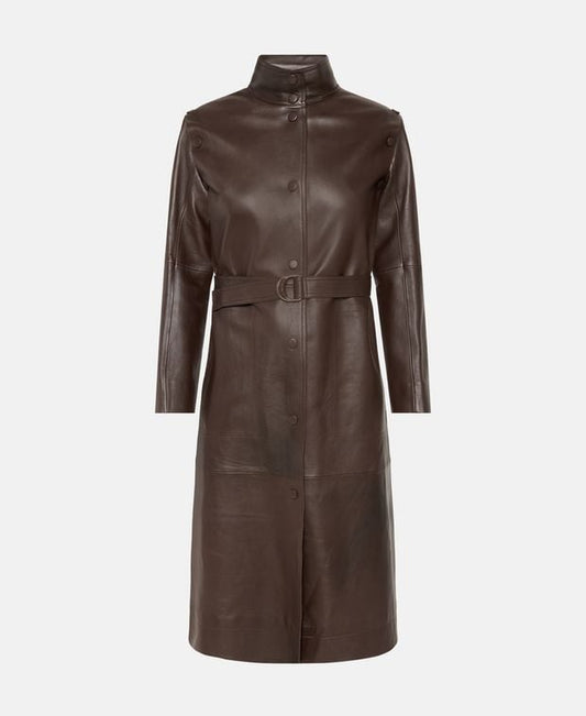 Yves Salomon Leather coat