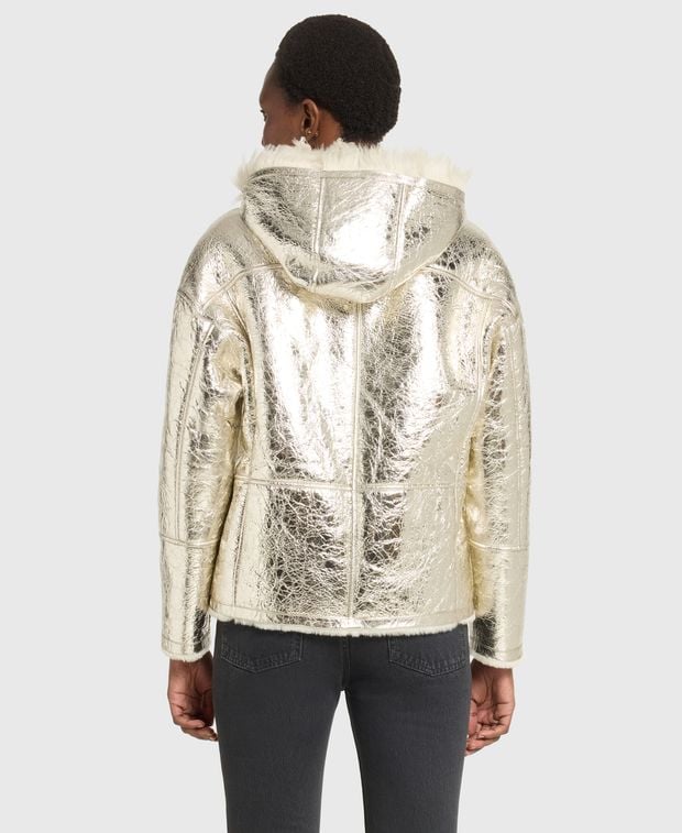 Yves Salomon Lamb's leather jacket