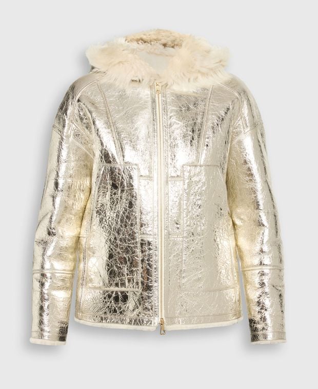 Yves Salomon Lamb's leather jacket