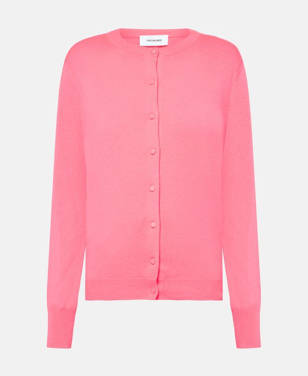 Yves Salomon Wool cardigan Honolulu