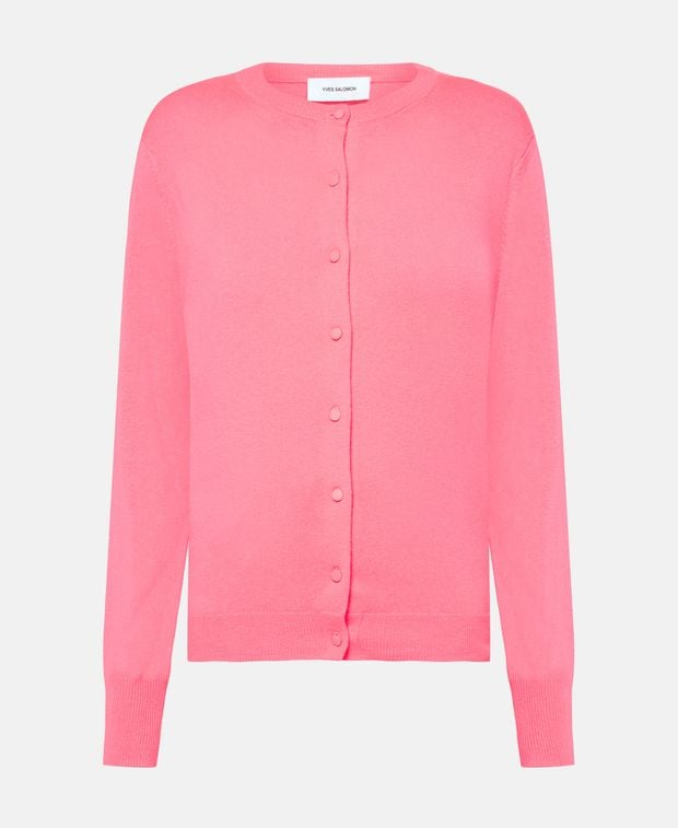 Yves Salomon Wool cardigan Honolulu