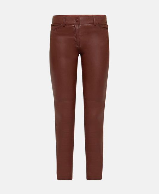 Yves Salomon Leather trousers