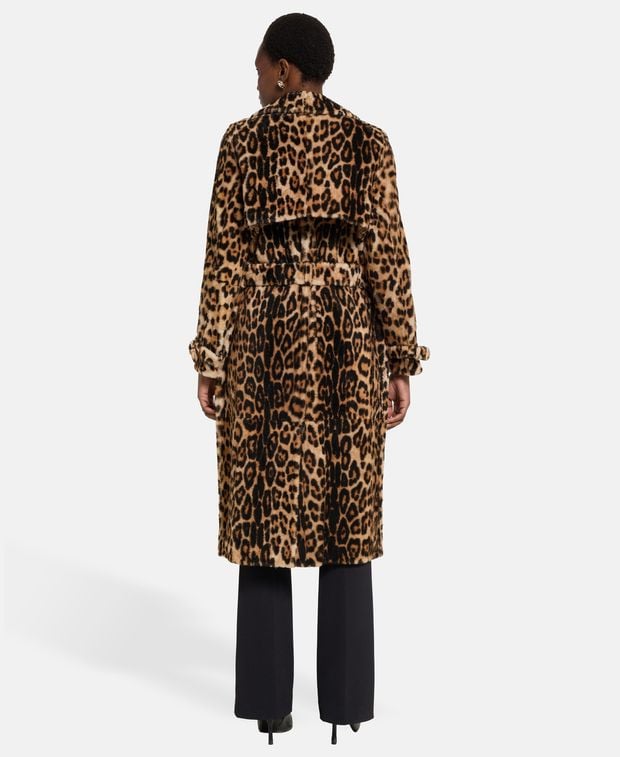 Yves Salomon Lamb leather coat