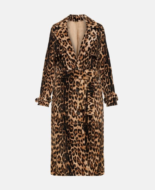 Yves Salomon Lamb leather coat
