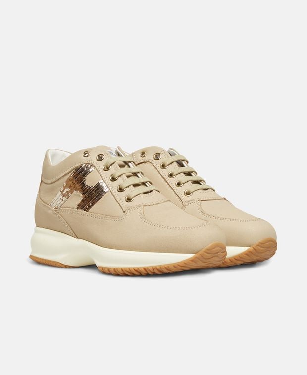 Hogan Sneakers Interactive h micropaillettes