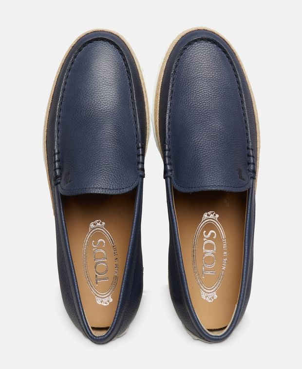 Tod's Moccasins Gomma Rafia