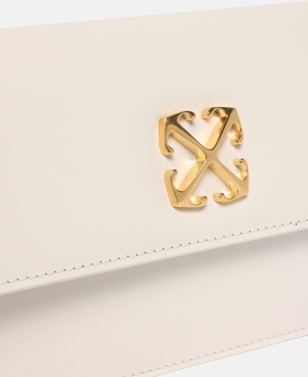 Off-White Leather shoulder bag Jitney
