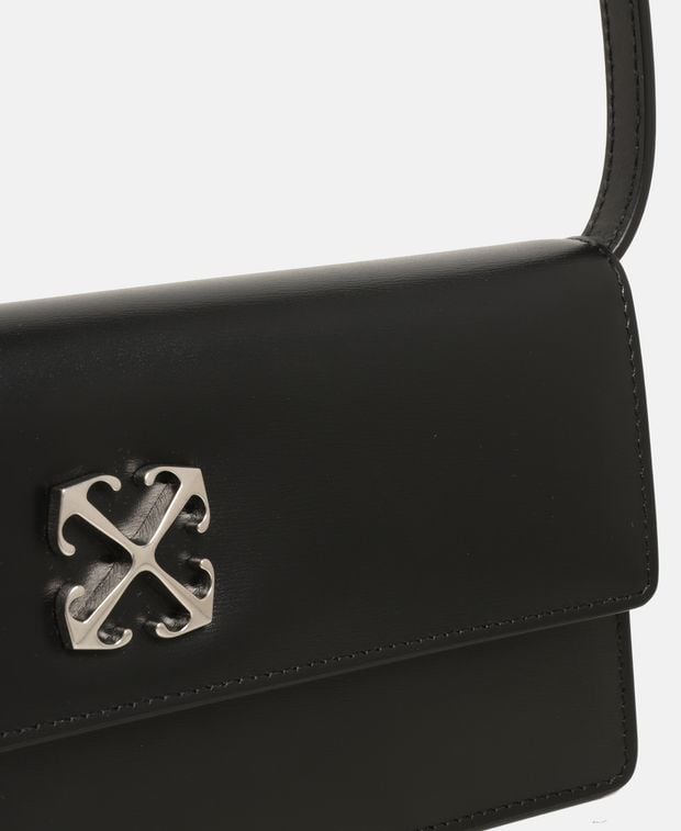 Off-White Leather shoulder bag Jitney