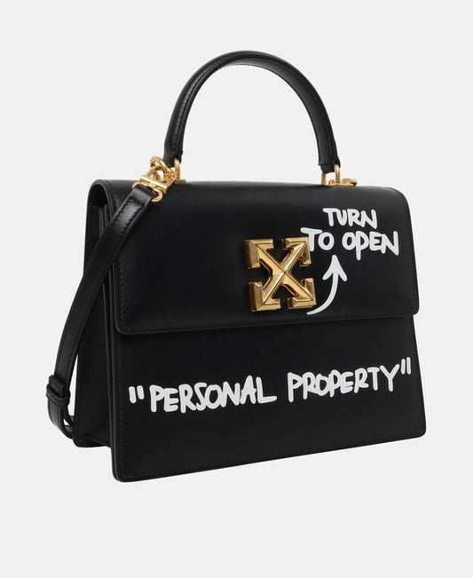 Off-White Leather handbag Jitney