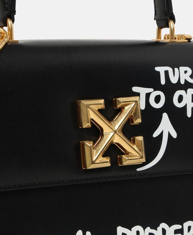 Off-White Leather handbag Jitney