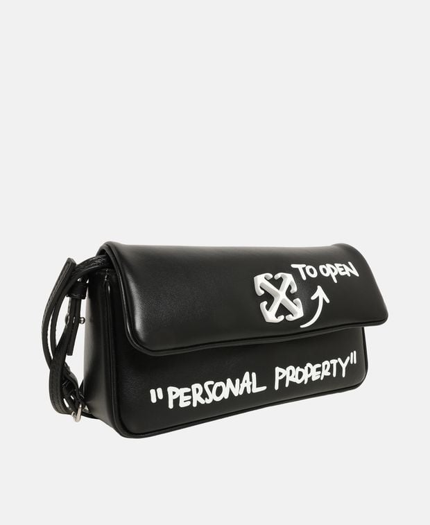 Off-White Leather cross body bag Jitney