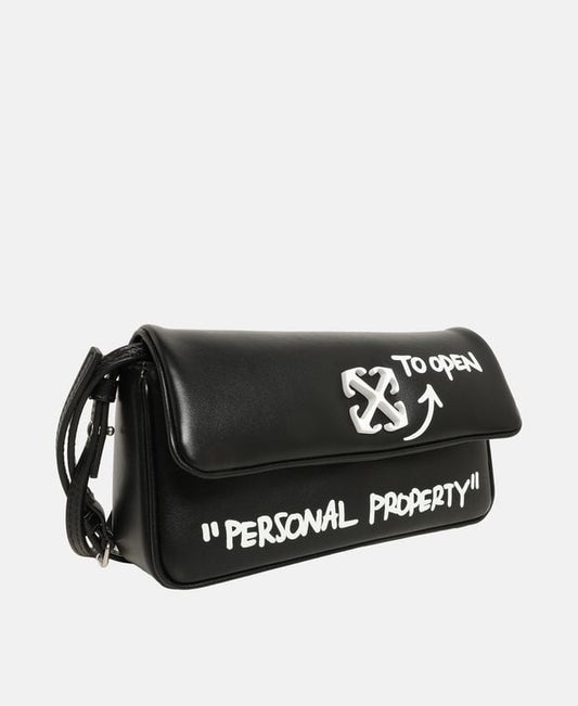 Off-White Leather cross body bag Jitney