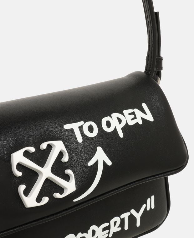 Off-White Leather cross body bag Jitney