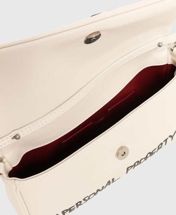 Off-White Leather cross body bag Jitney