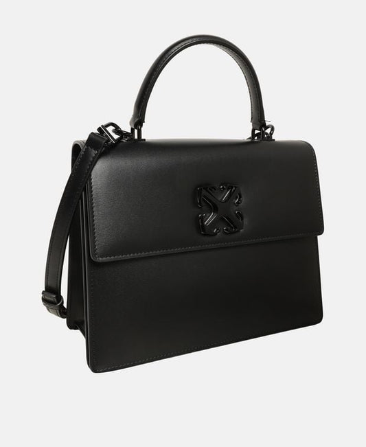 Off-White Leather Top Handle bag Jitney 2.8