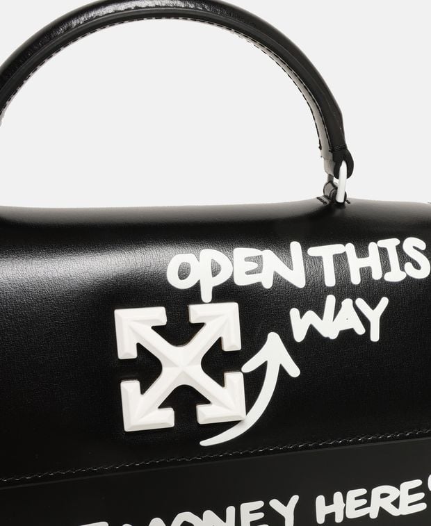 Off-White Leather handbag Jitney