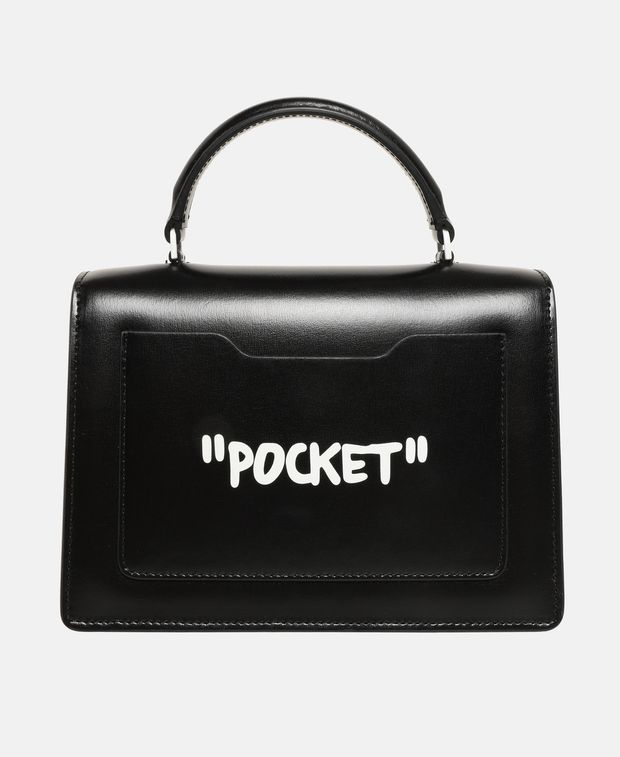Off-White Leather handbag Jitney