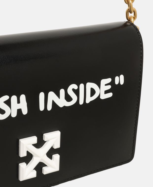 Off-White Leather cross body bag Jitney