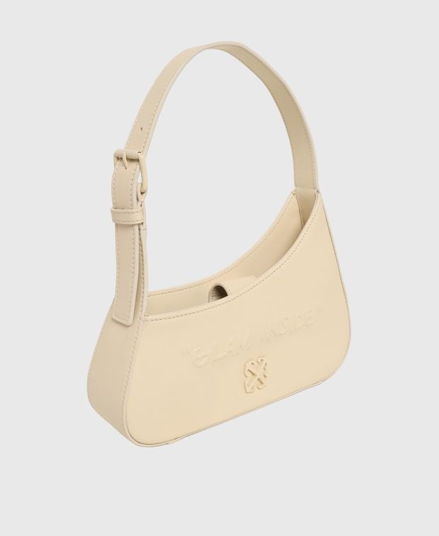 Off-White Leather shoulder bag Jitney
