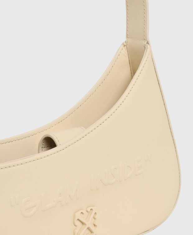 Off-White Leather shoulder bag Jitney