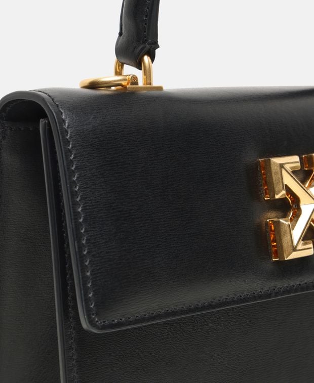 Off-White Leather handbag Jitney