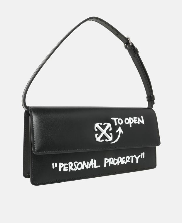 Off-White Leather shoulder bag Jitney 1.0