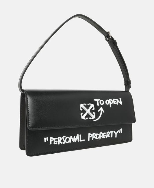 Off-White Leather shoulder bag Jitney 1.0