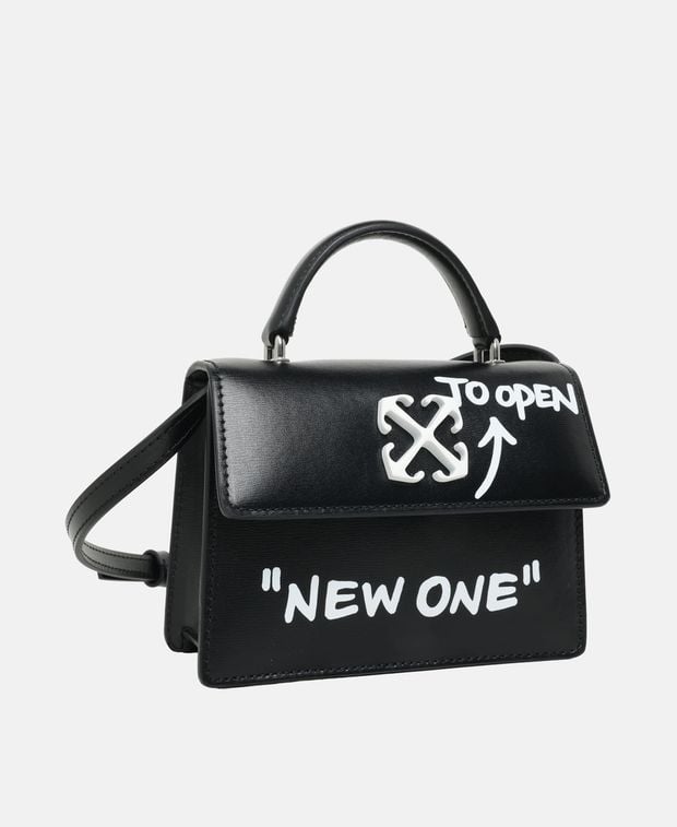 Off-White Leather handbag Jitney Baby