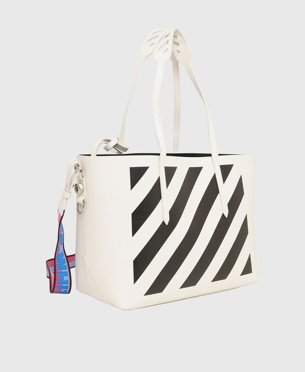 Off-White Leather shopper Diag Binder