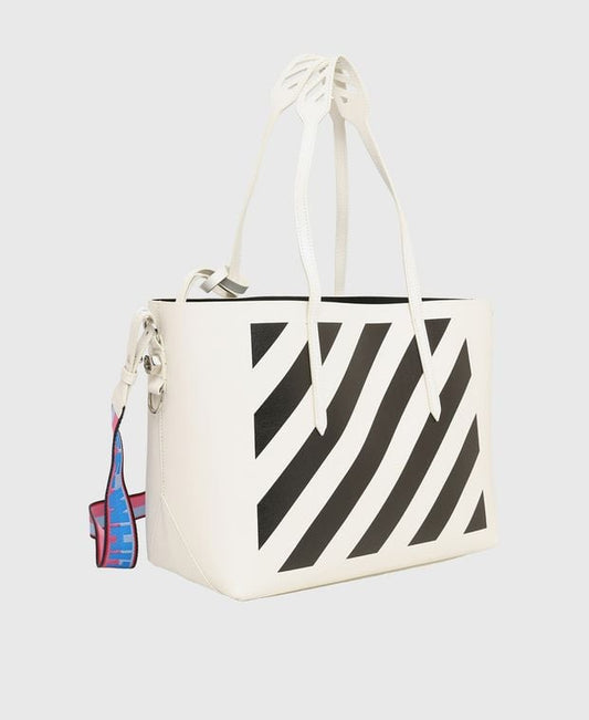 Off-White Leather shopper Diag Binder