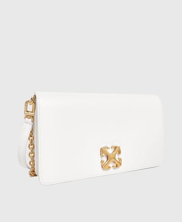 Off-White Leather shoulder bag Jitney