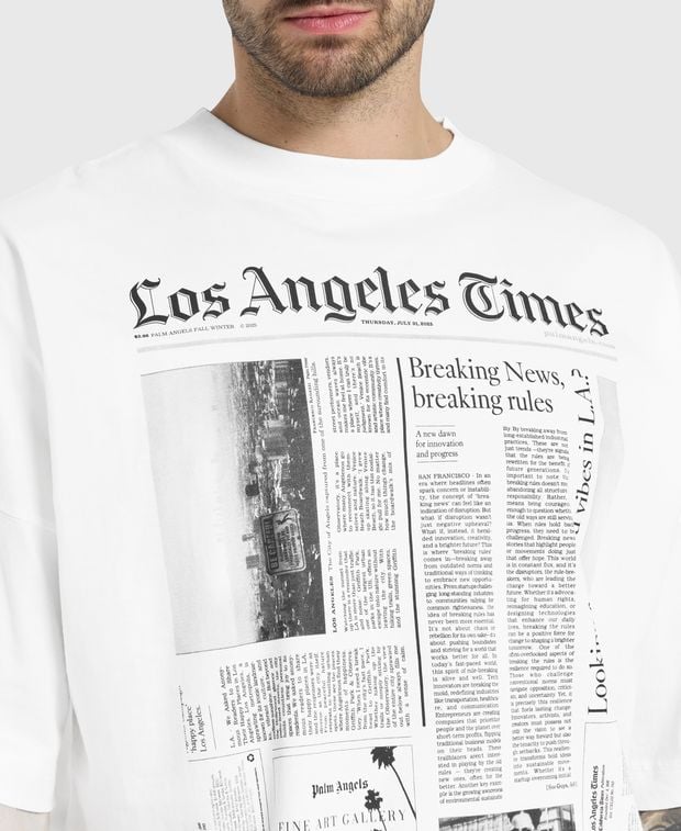 Palm Angels Crew neck t-shirt Paxlatimes